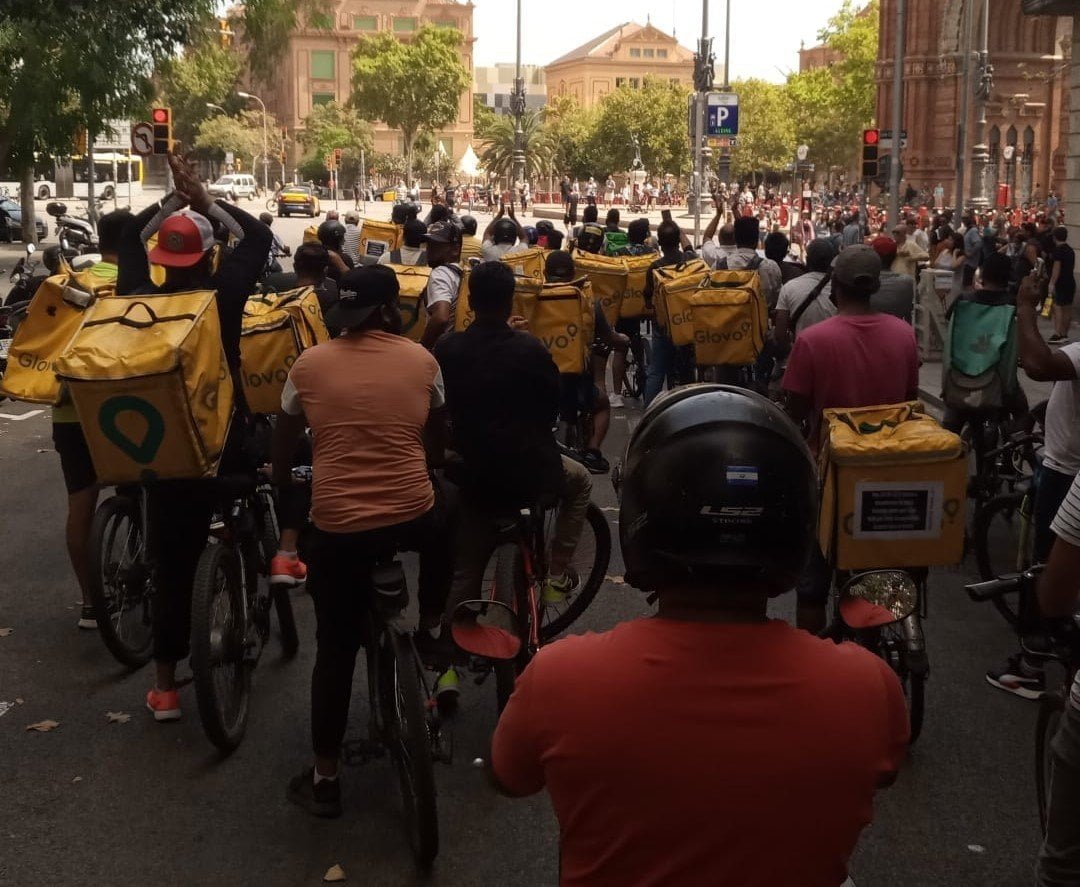 La protesta dels riders guanya: Glovo rectifica l’algoritme injust